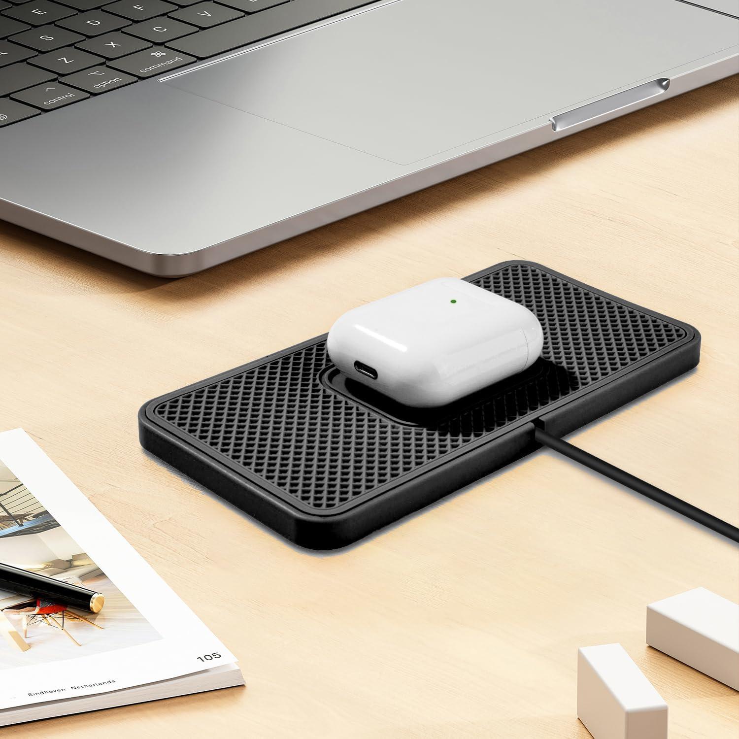 Cargador Inalámbrico Rápido SANMIDO C1P para Coche 15W