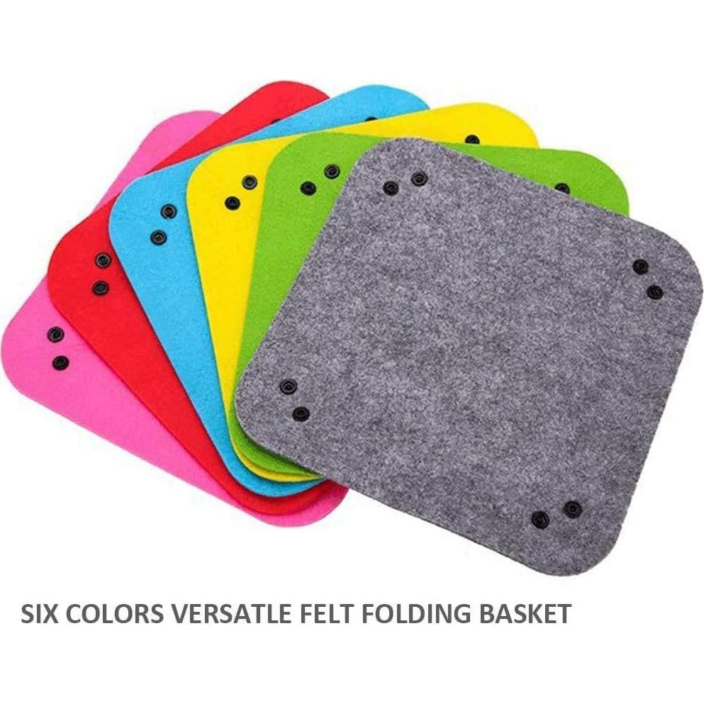 Bandeja de Valet Plegable Fieltro OliviaLiving 6 Piezas