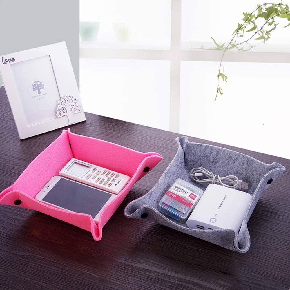 Bandeja de Valet Plegable Fieltro OliviaLiving 6 Piezas