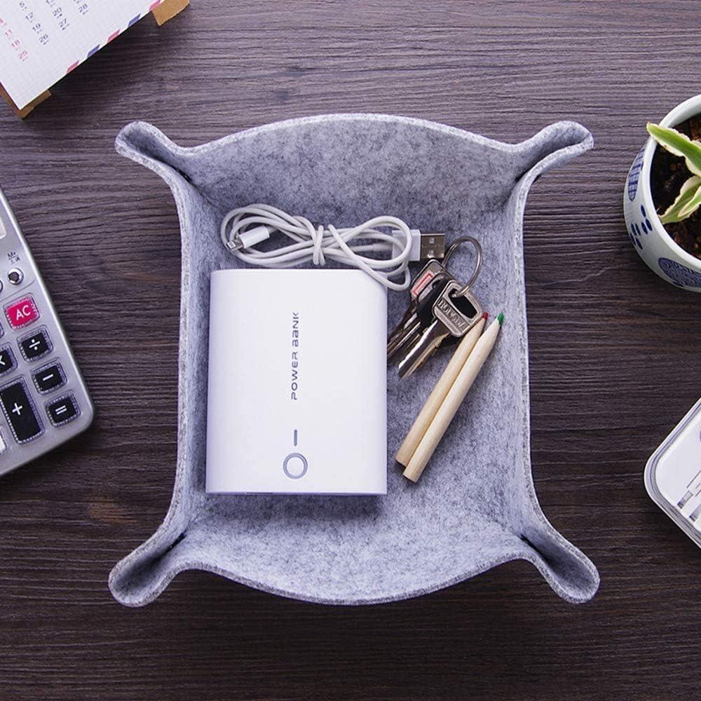 Bandeja de Valet Plegable Fieltro OliviaLiving 6 Piezas