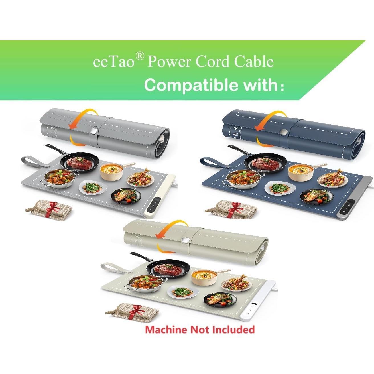 Cable de Alimentación 1.52m eeTao FYY D2359-1 Calentador