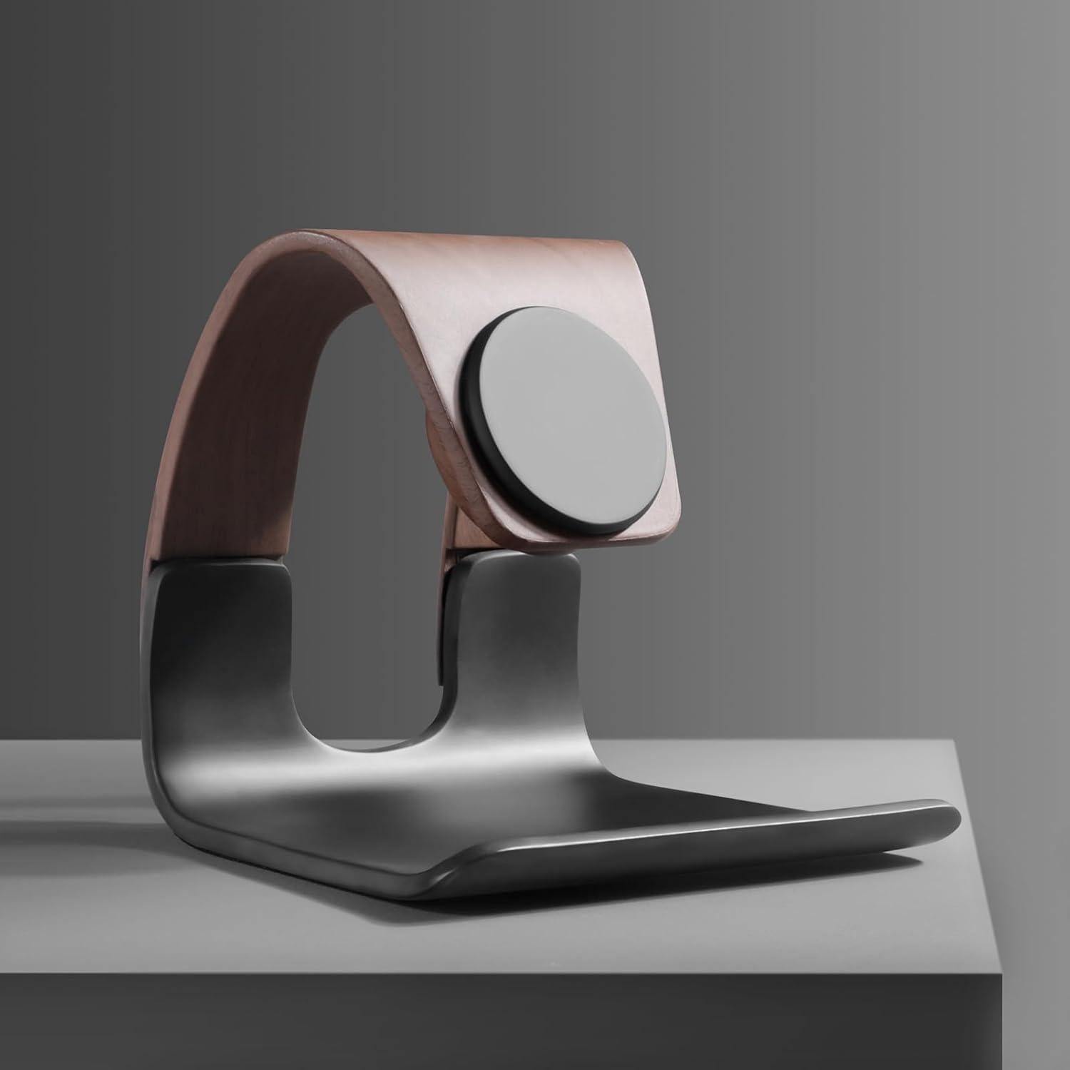 Mag-Safe Wireless Charging Station for iPhone 12,13,14,15,Vertical & Landscape Stand, with Storage Tray, Personalized Engraved Gift