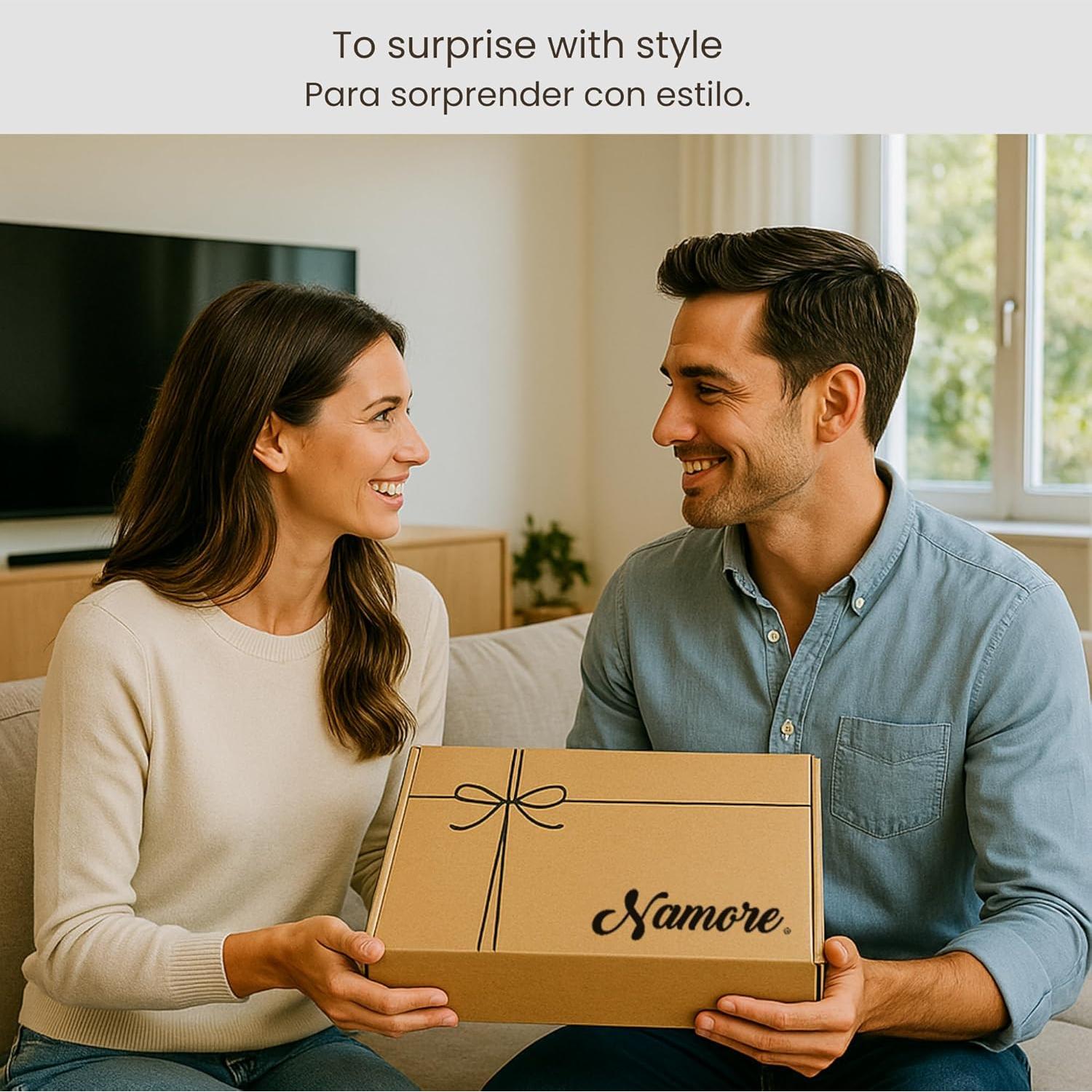 Organizador de Escritorio Namore MDF Negro 25x20x29 cm