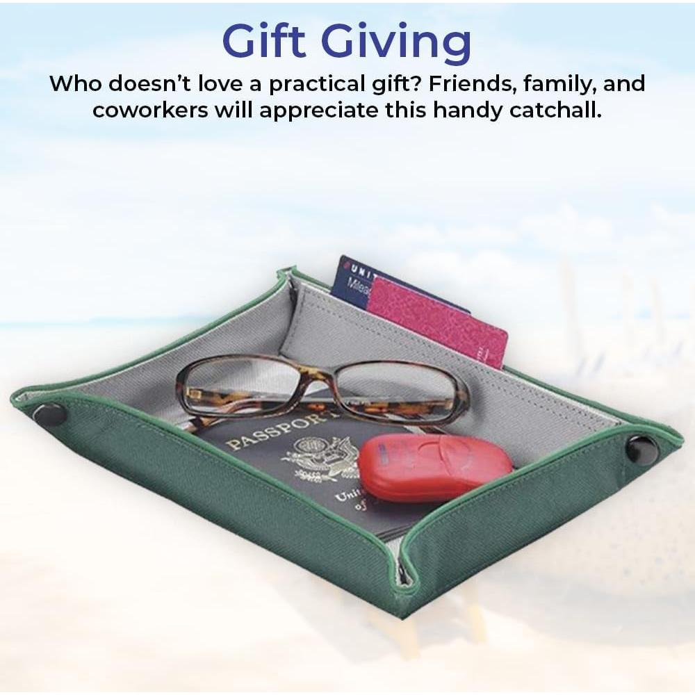 Bandeja de Valet Magellan's Marino 20x12 cm Organizador EDC