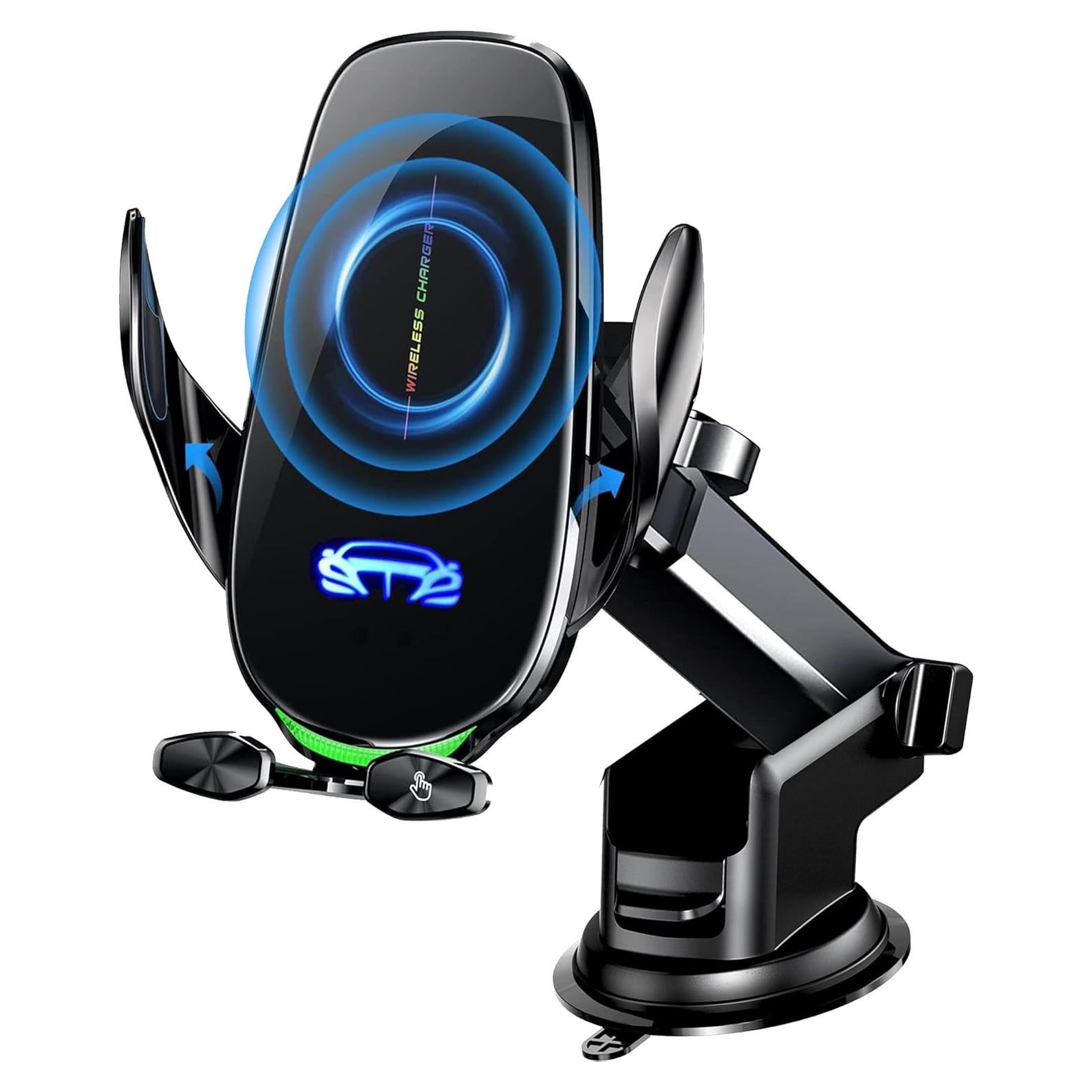 Soporte Cargador Inalámbrico Auto QFUP A3 15W Automático