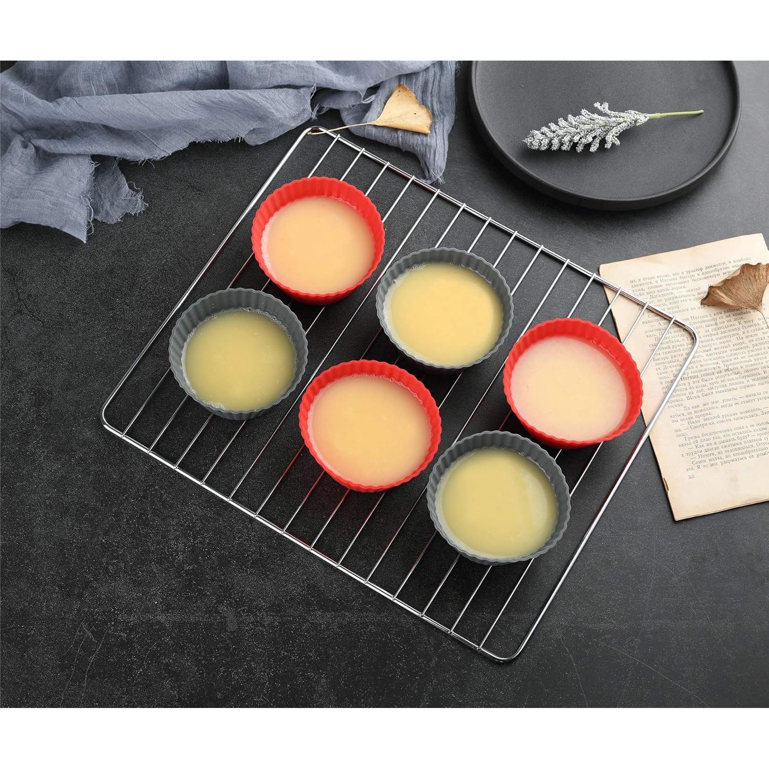 Paquete de 12 Tazas de Silicona Jumbo Mirenlife 9.5 cm