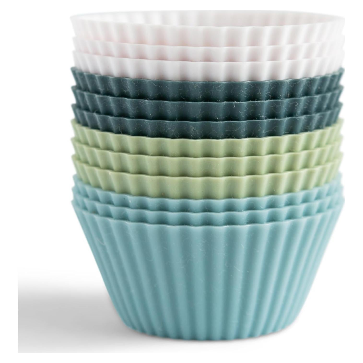 Moldes de Silicona Reutilizables The Silicone Kitchen 12 Pzs