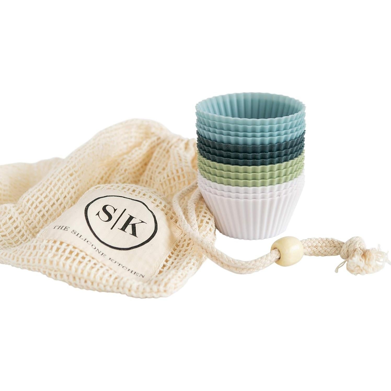 Moldes de Silicona Reutilizables The Silicone Kitchen 12 Pzs