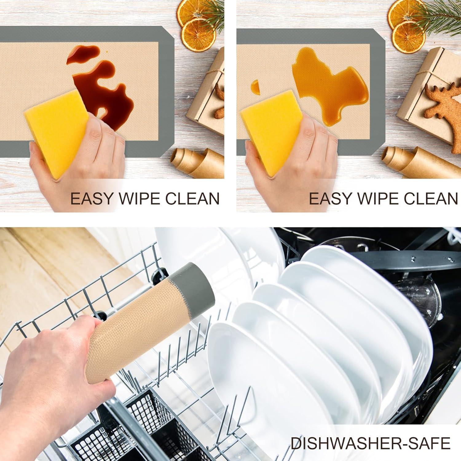 Alfombrillas de Silicona para Hornear Koolstuffs - 3 Piezas