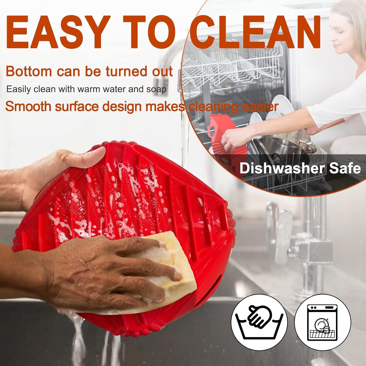 Forros de Silicona para Freidora de Aire OAWEEN 3 Pcs 22 cm