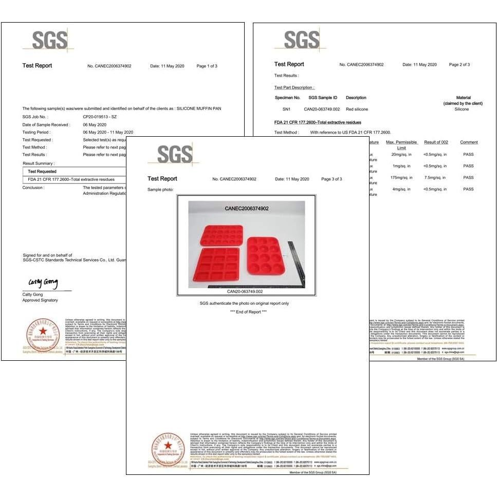 Molde de Silicona para Muffins CAKETIME 12 Tazas Antiadherente