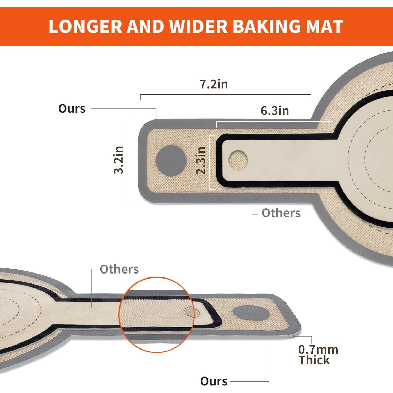 Sling de Silicona PLAPITATE para Pan de Masa Madre 2 Pcs