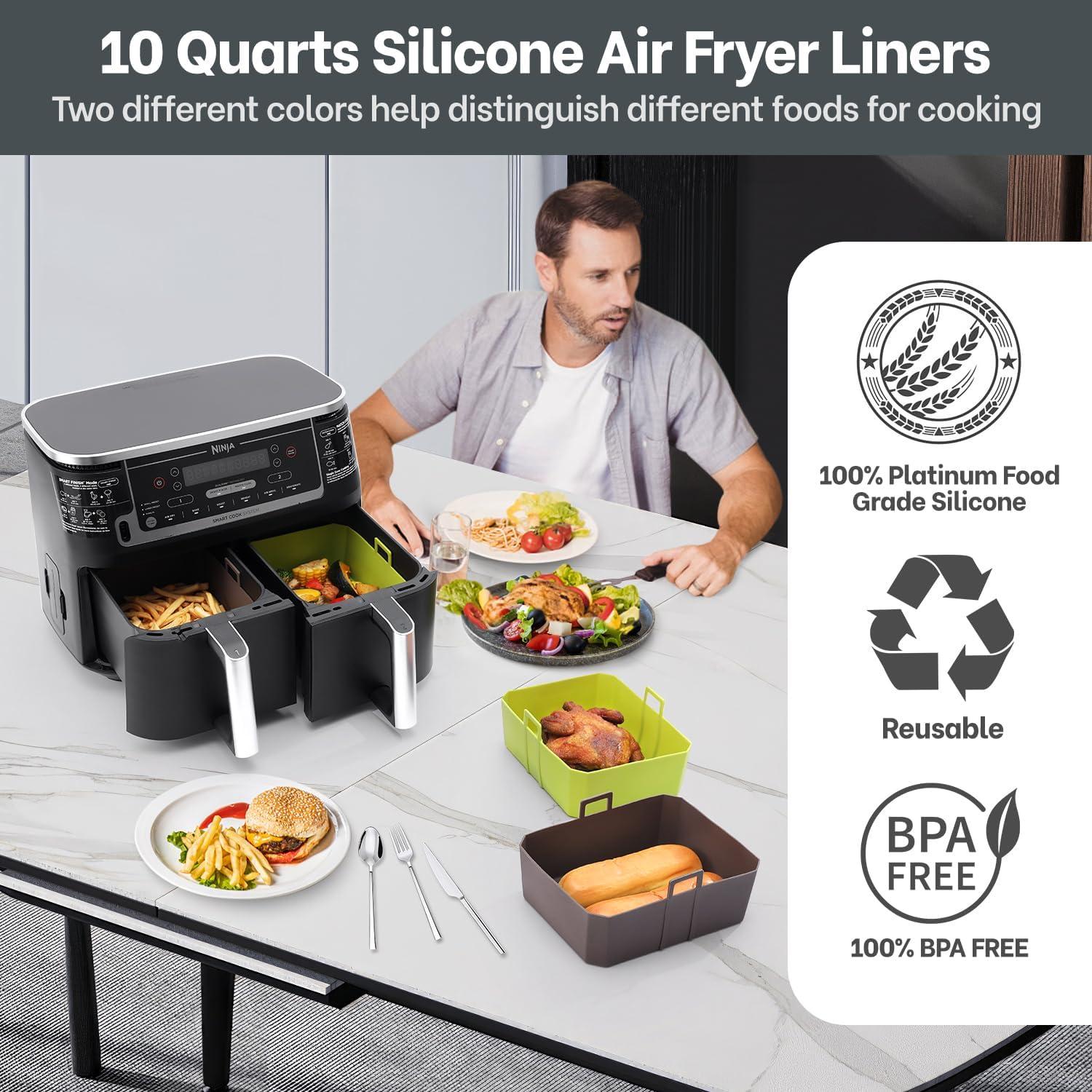 Forros de Silicona para Freidora de Aire Ninja 10QT - NEWITEE