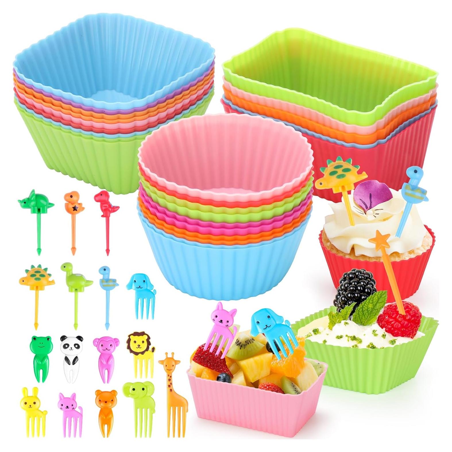 Juego de 70 divisores de silicona SEANSDA para bento