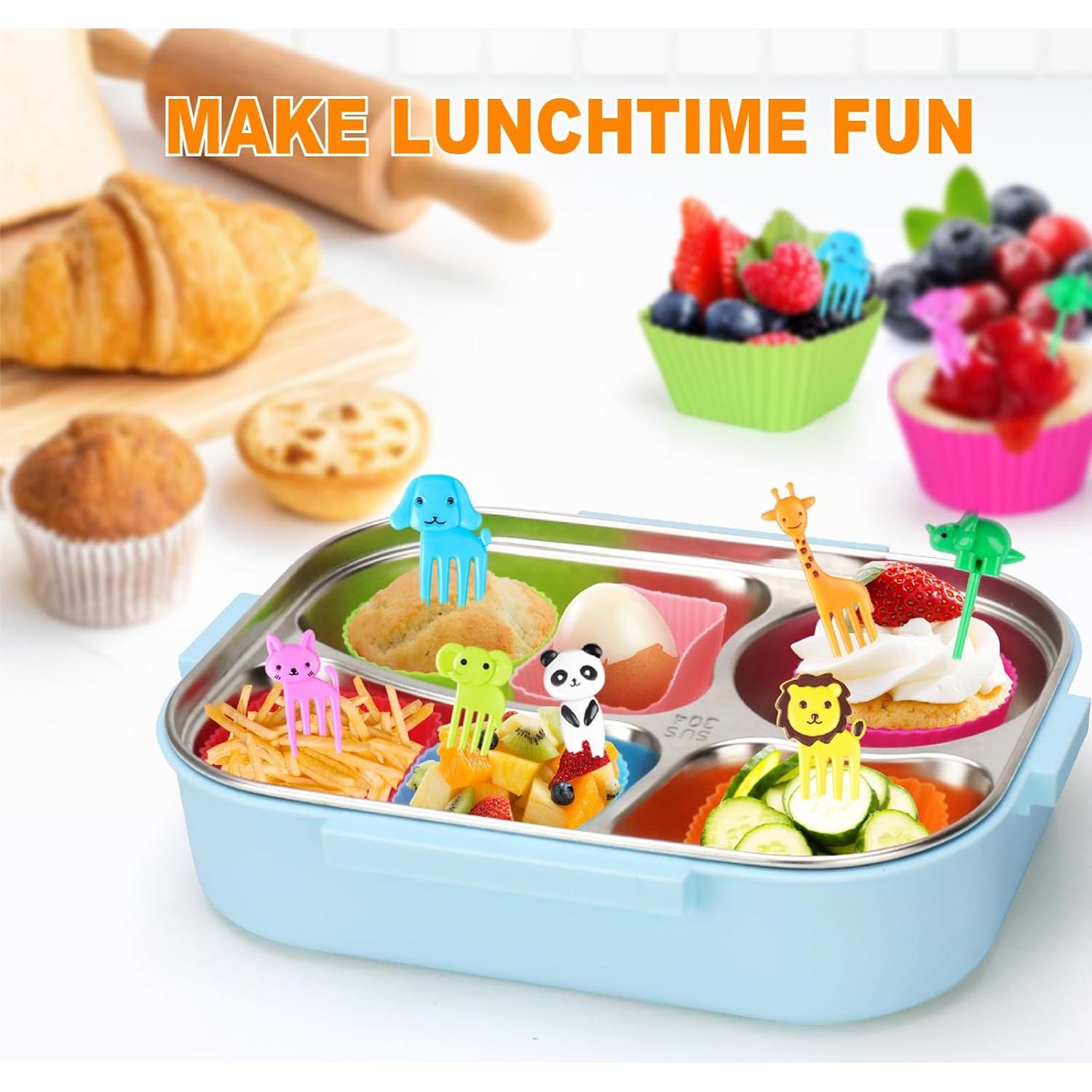 Juego de 70 divisores de silicona SEANSDA para bento