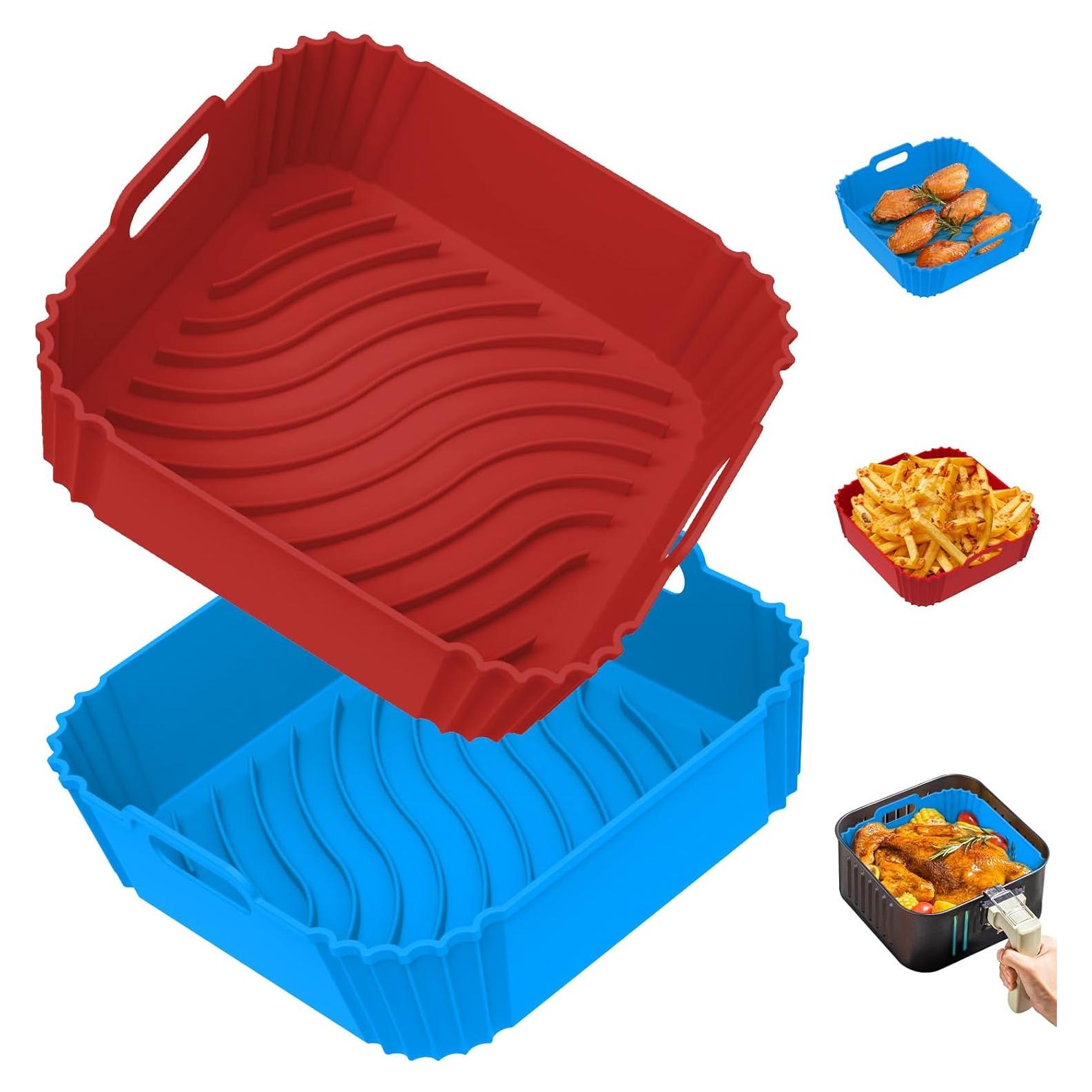 Forros de Silicona Reutilizables Redfly para Freidora 4-5.5 QT