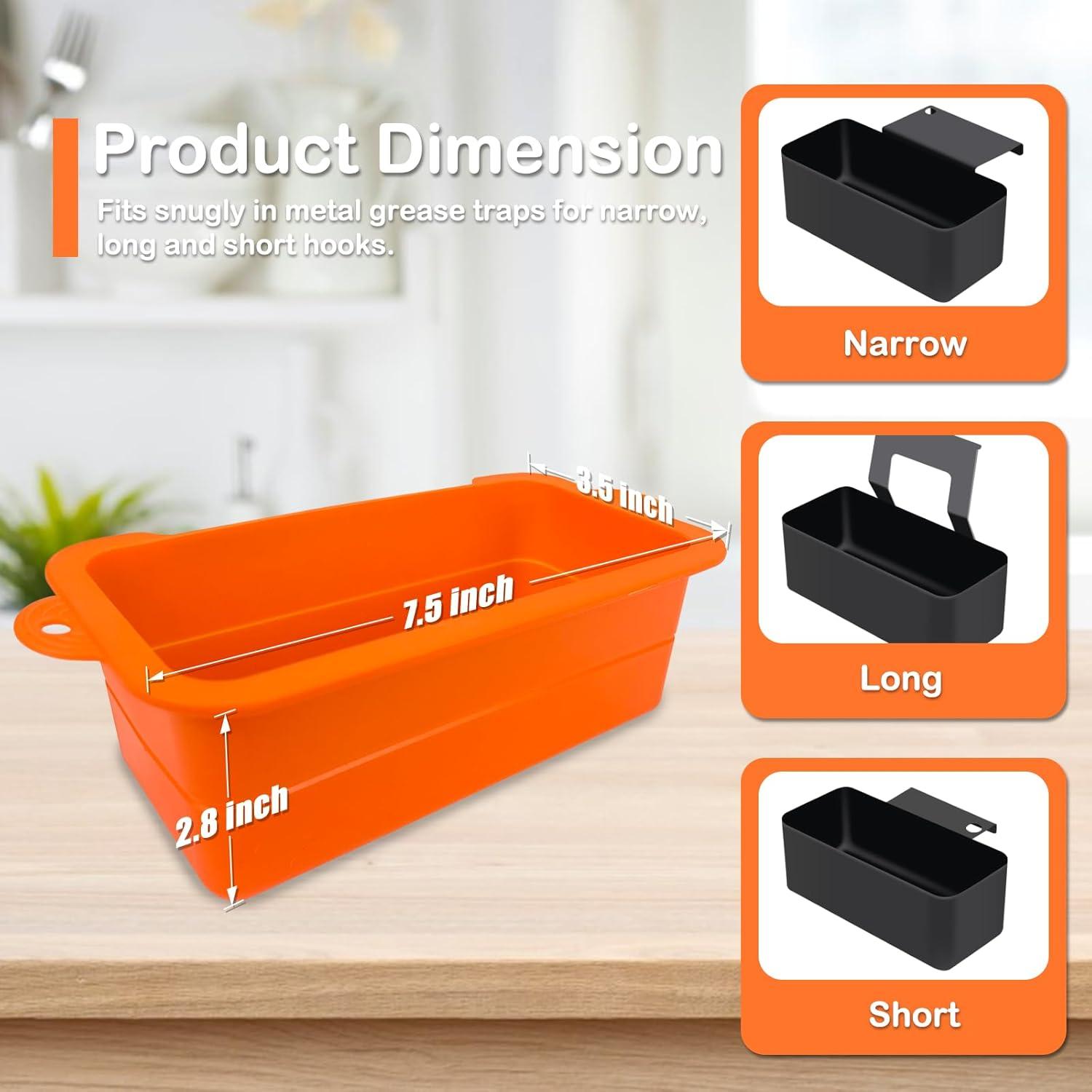 Forros de Taza de Grasa de Silicona Koolstuffs 19.1x8.9 cm
