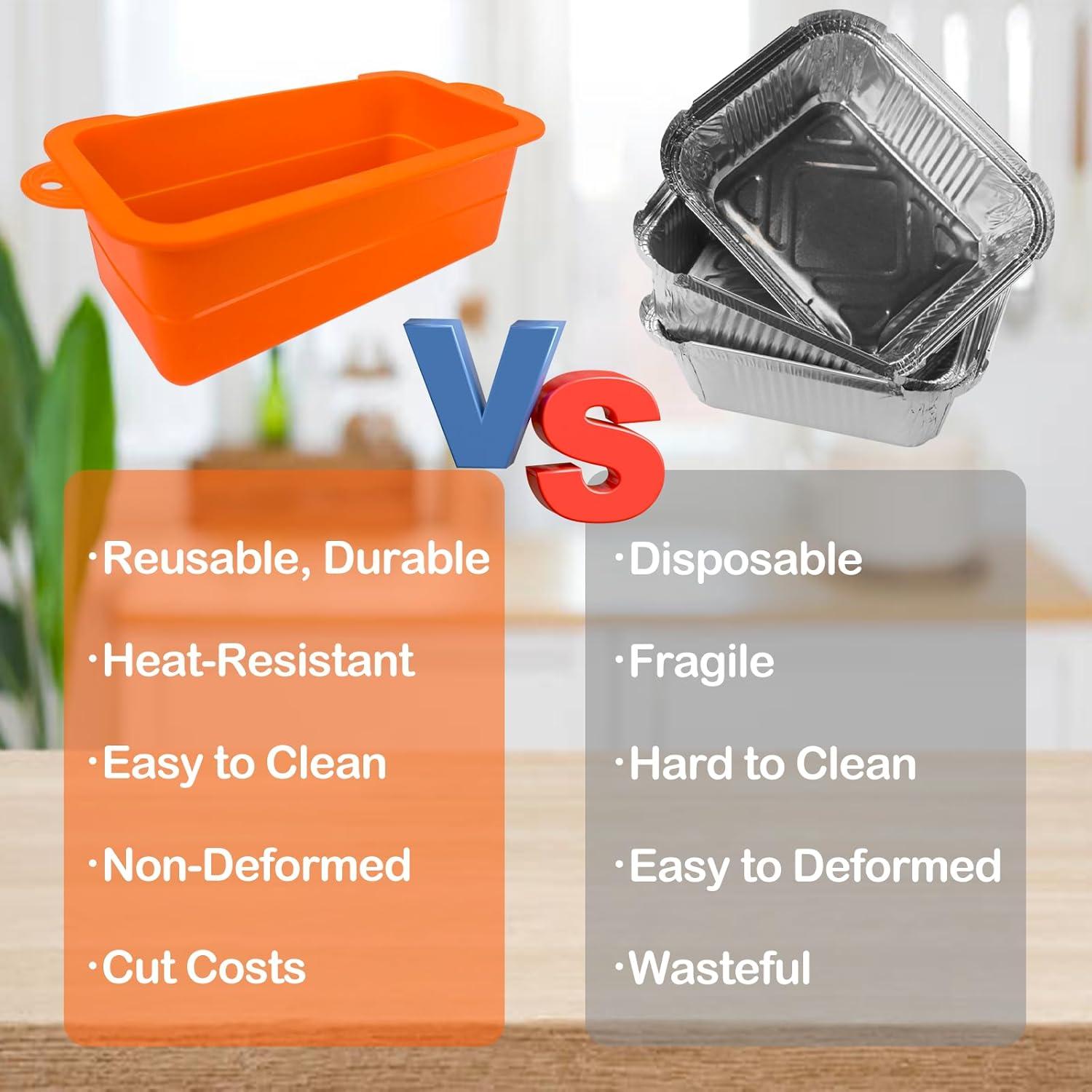 Forros de Taza de Grasa de Silicona Koolstuffs 19.1x8.9 cm