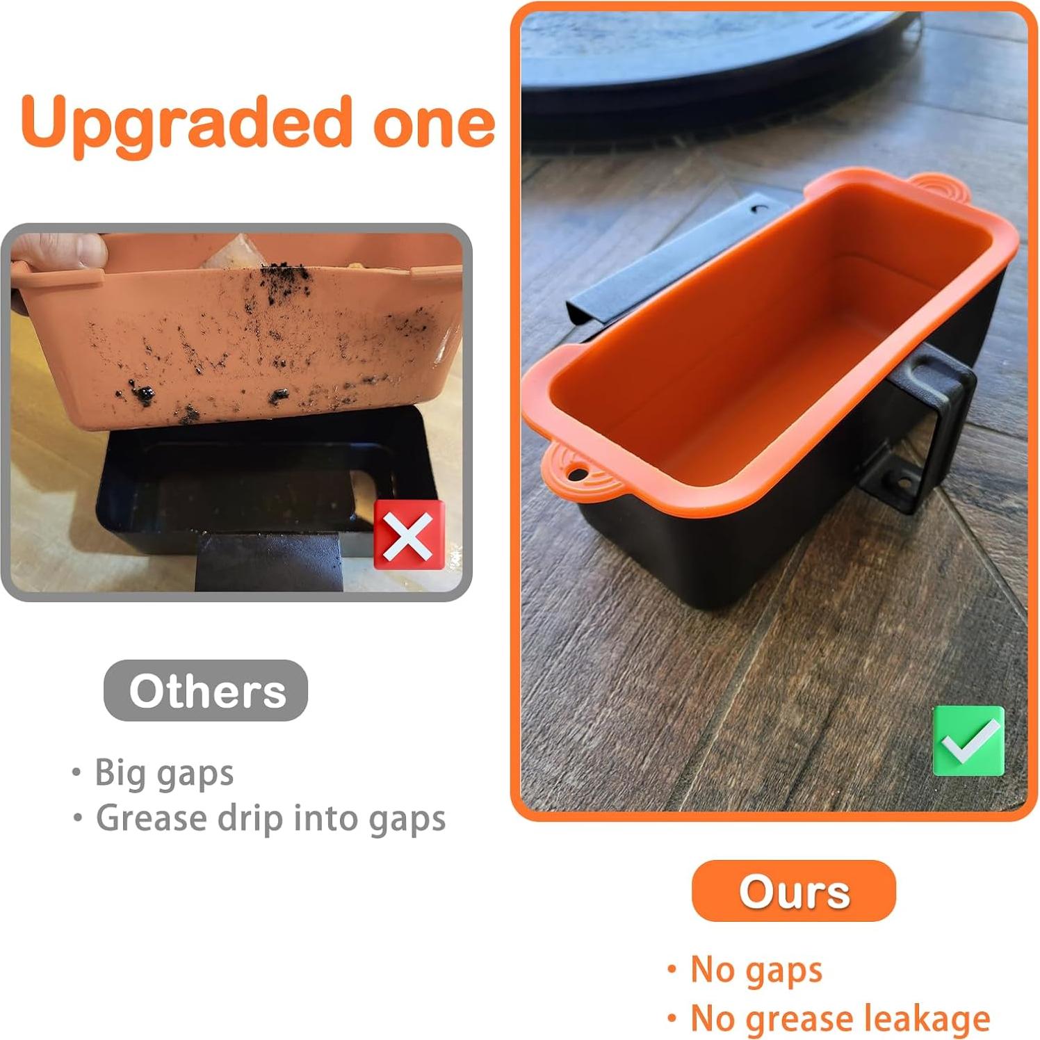 Forros de Taza de Grasa de Silicona Koolstuffs 19.1x8.9 cm