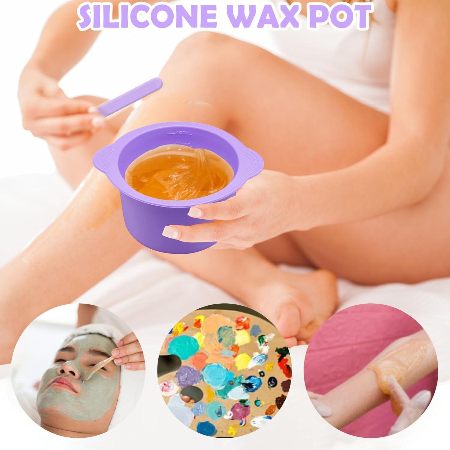 Juego de 2 Forros de Silicona para Calentador de Cera HINGTAI