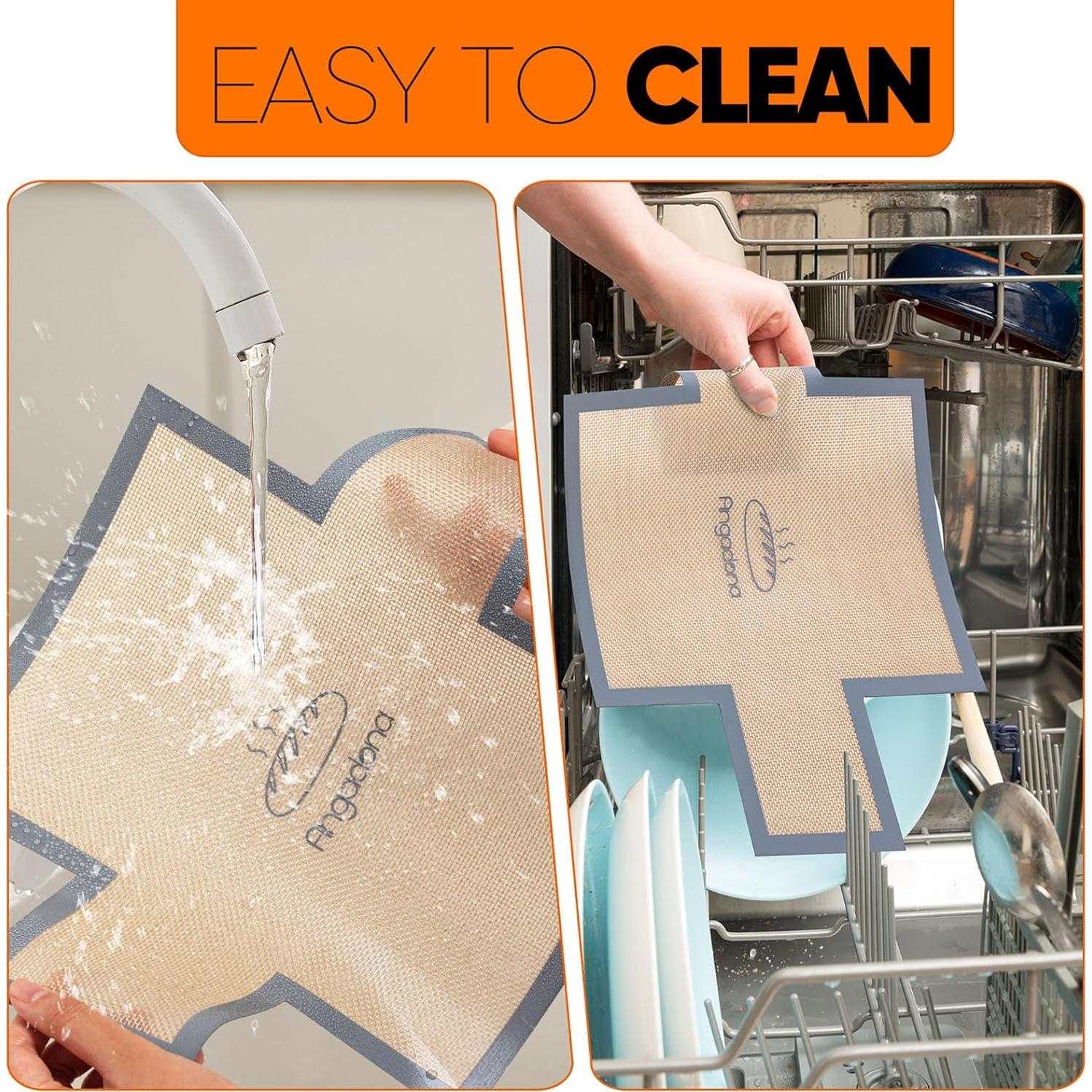 Forros de Silicona Antiadherente Angadona 2 Pzas 24x12 cm