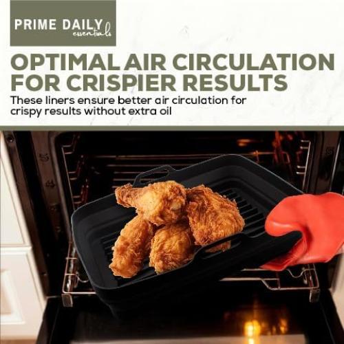 Forros de Silicona Reutilizables XL Prime Daily 29x20 cm