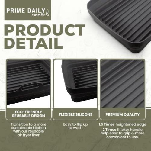 Forros de Silicona Reutilizables XL Prime Daily 29x20 cm