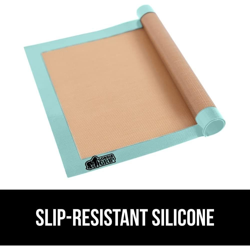 Mate de Hornear Silicona Antiadherente Gorilla Grip 42x30 cm