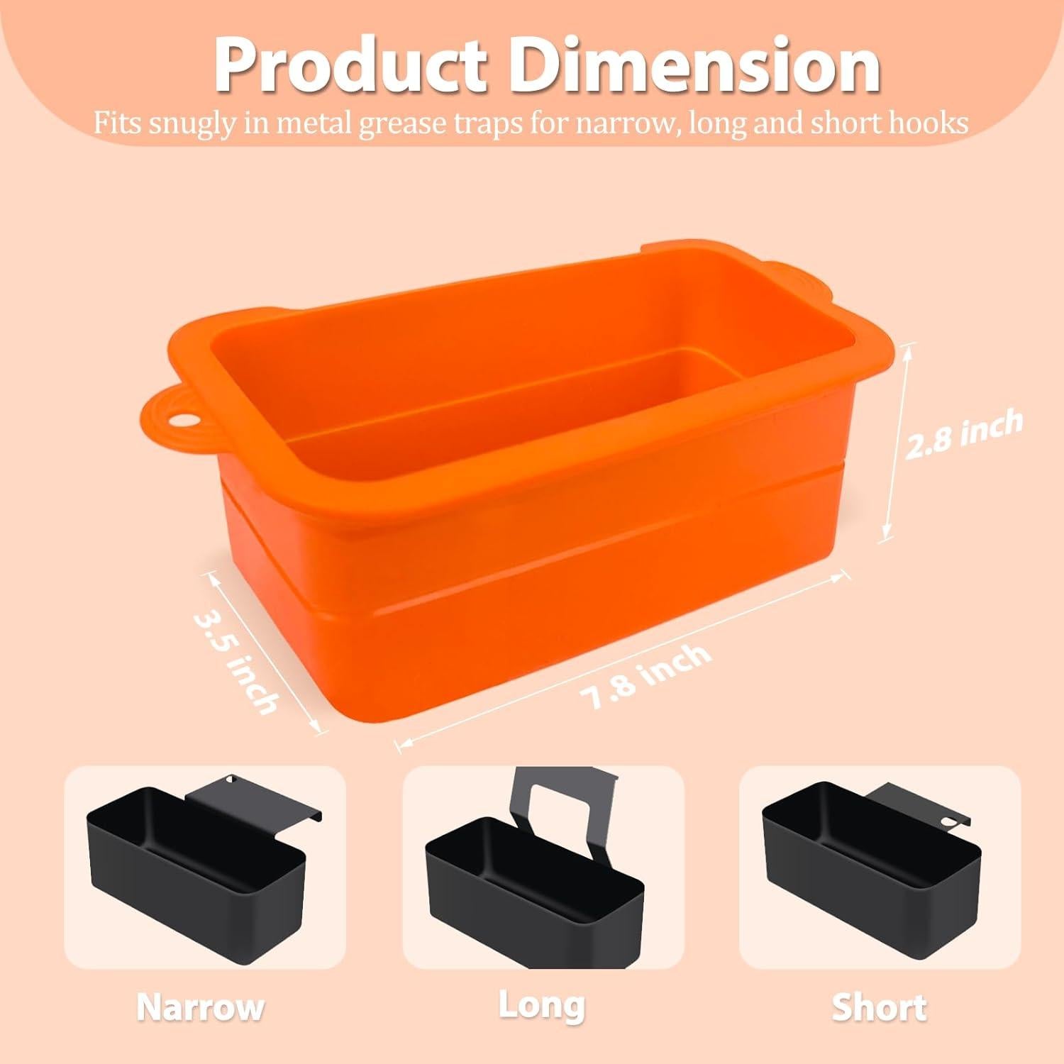 Forros de Silicona para Tazas de Grasa Blackstone 36-17"