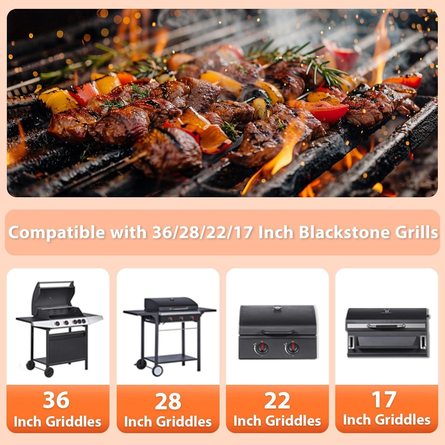 Forros de Silicona para Tazas de Grasa Blackstone 36-17"