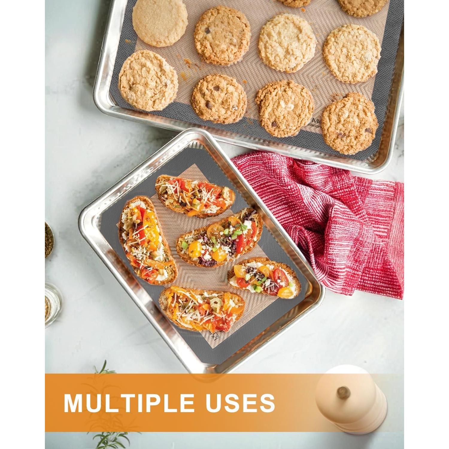 Alfombrillas de Hornear de Silicona Sopito 5PCS Antiadherente