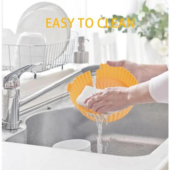 Forros de Silicona Reutilizables para Freidora de Aire 2 QT - Hwojjha