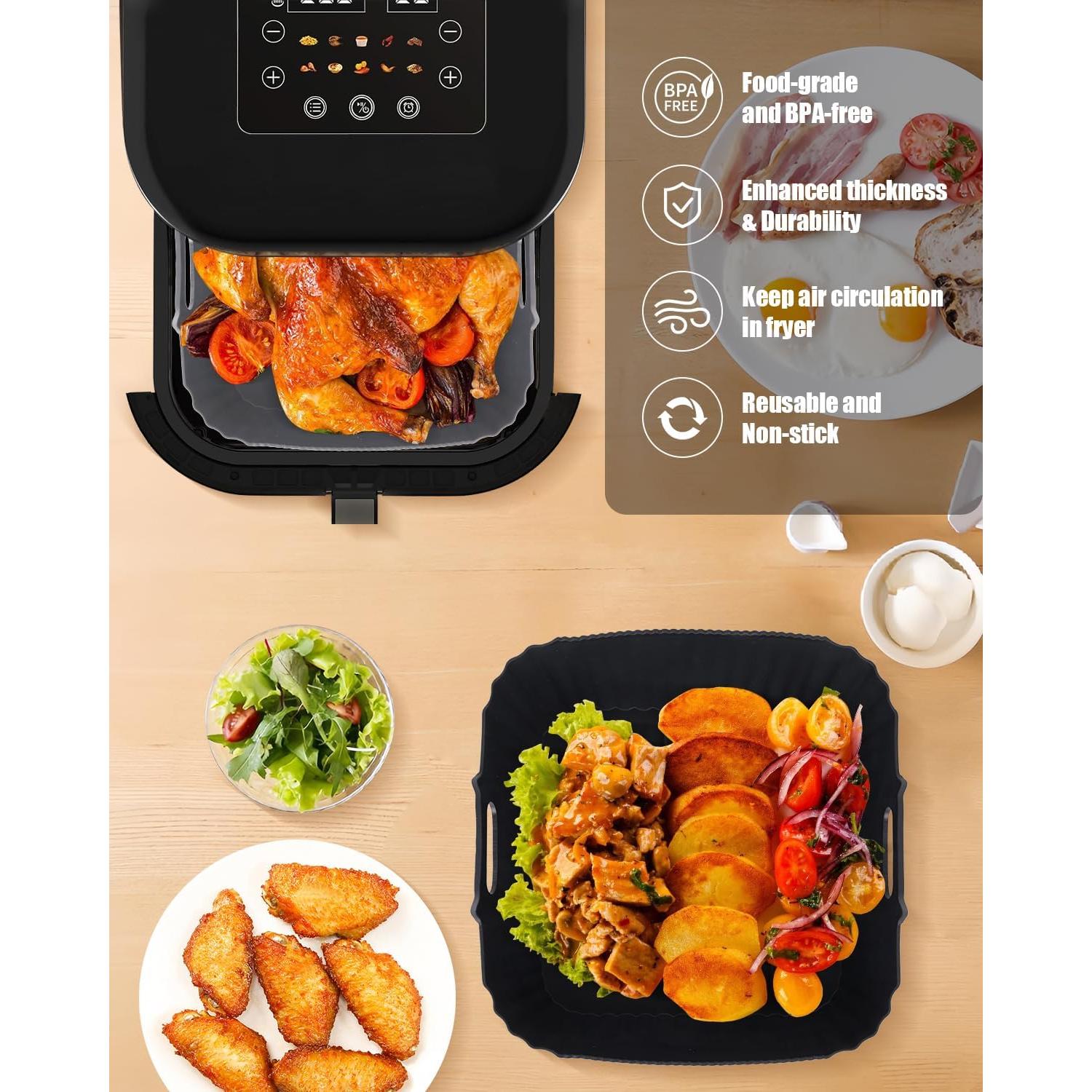 Forros de Silicona MMH para Freidora de Aire Ninja 5-6.5Qt