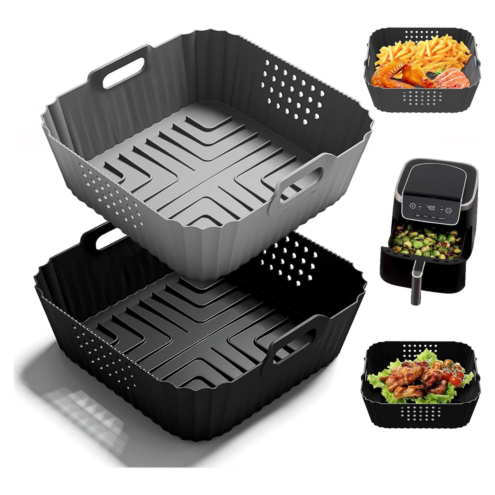 Forros de Silicona HOMELYLIFE para Freidora de Aire 5-6.5QT