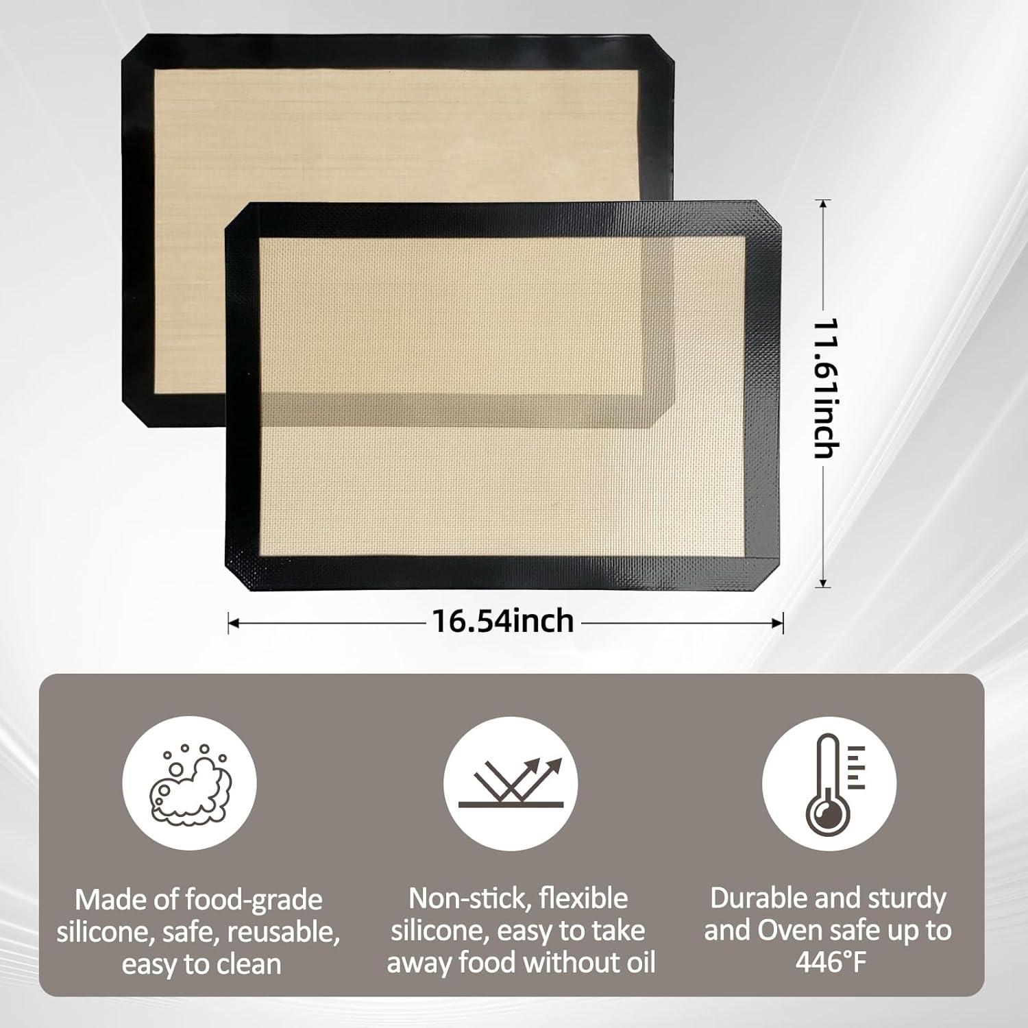 Alfombrilla de Silicona para Hornear Luckyiren 41x30 cm