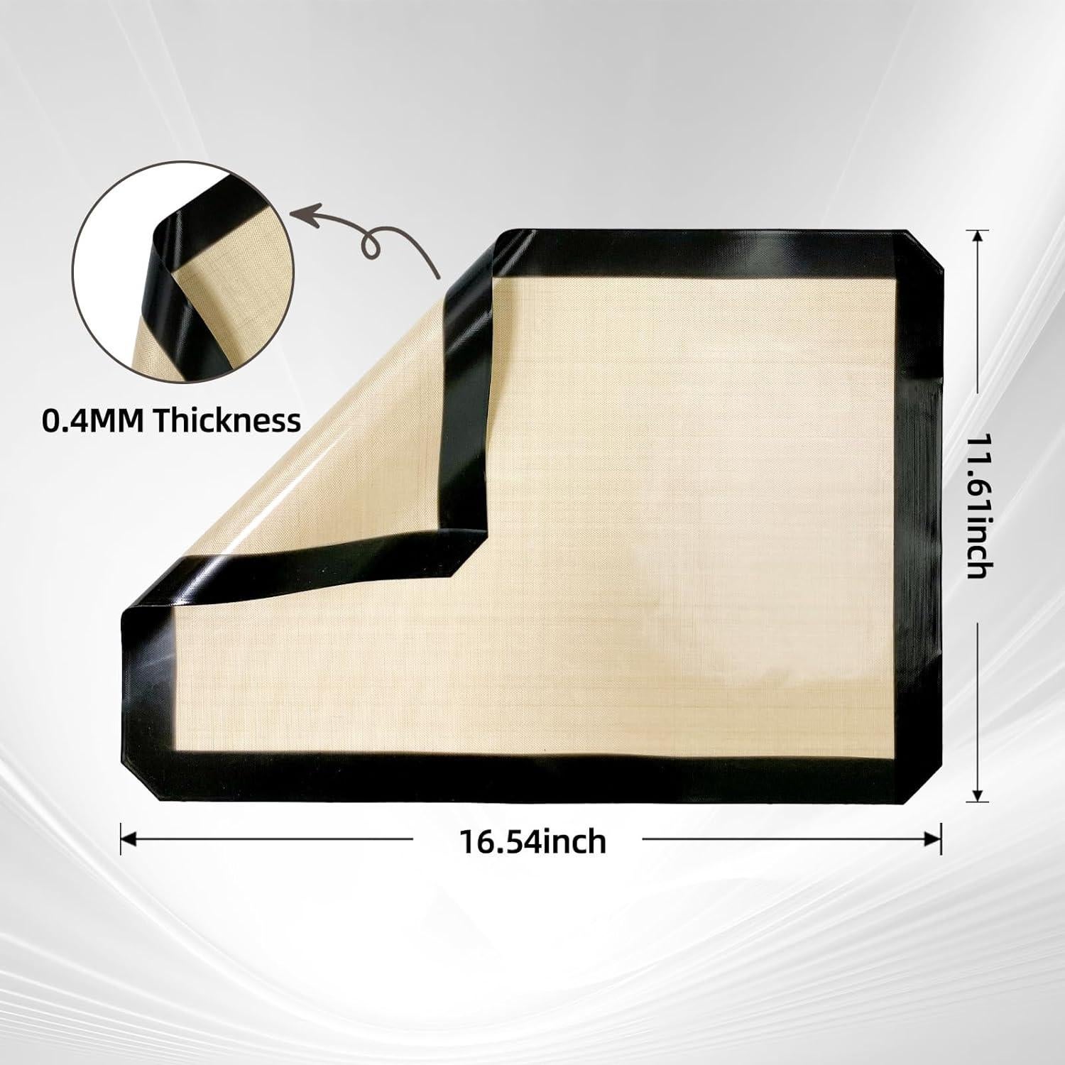 Alfombrilla de Silicona para Hornear Luckyiren 41x30 cm
