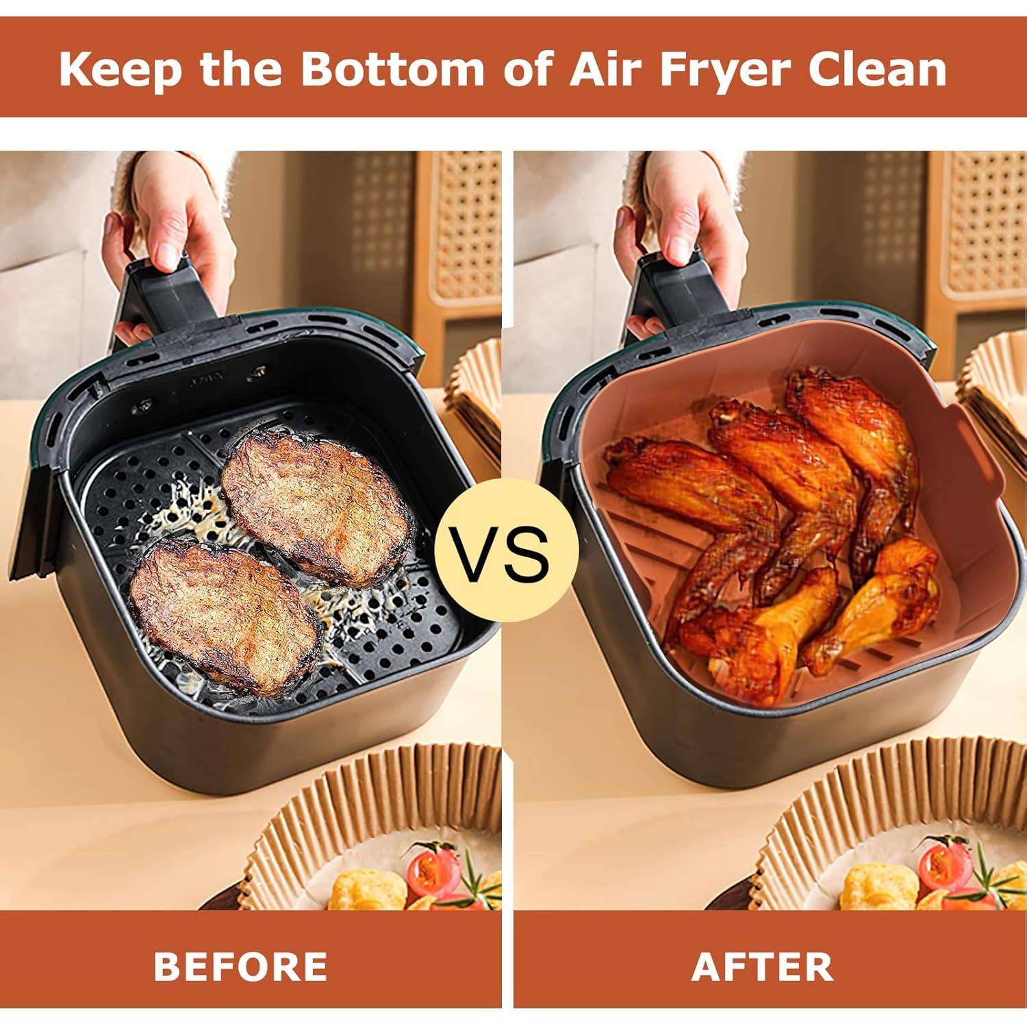 Forros de Silicona Palksky para Freidora de Aire 21.5 cm - 2 Piezas