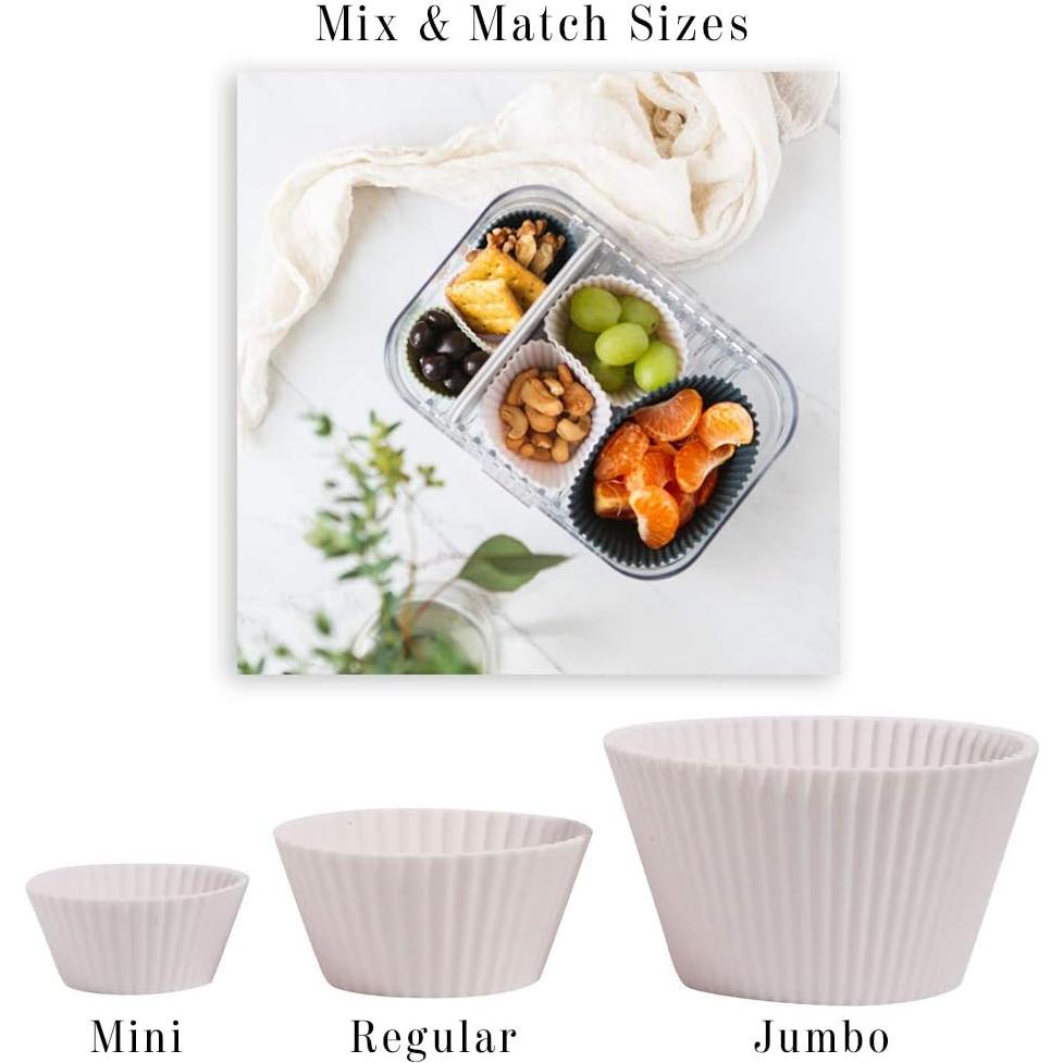 Moldes de Silicona Reutilizables La Cocina de Silicona 12 Pzs