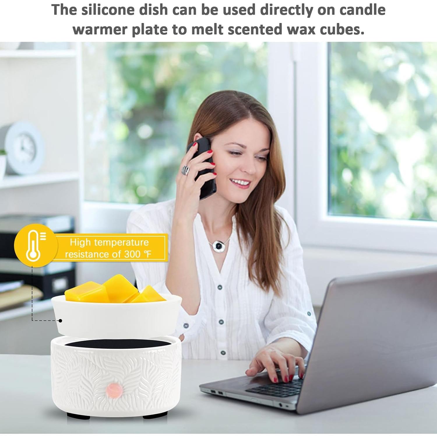 Forros de Cera de Silicona Bobolyn - 2 Piezas Reutilizables