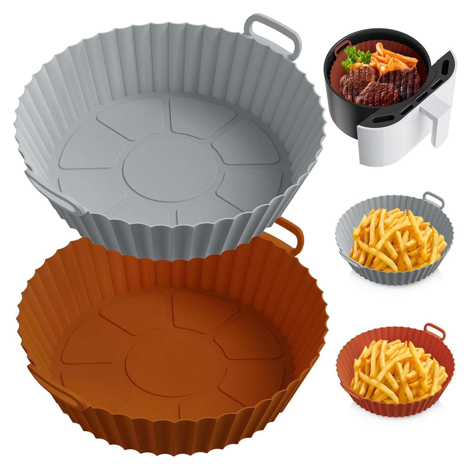 Rejillas de Silicona ME.FAN para Freidora de Aire 21.5 cm