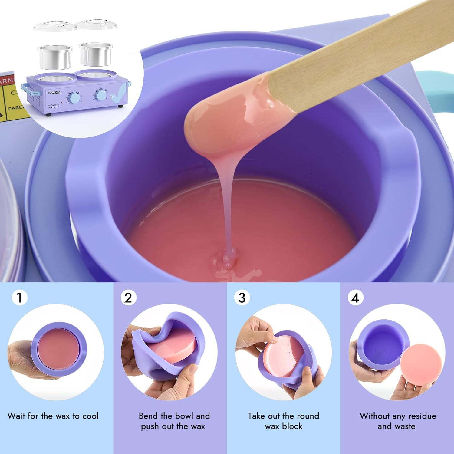 Forro de cera de silicona 14oz 3pcs diámetro 9cm reutilizable