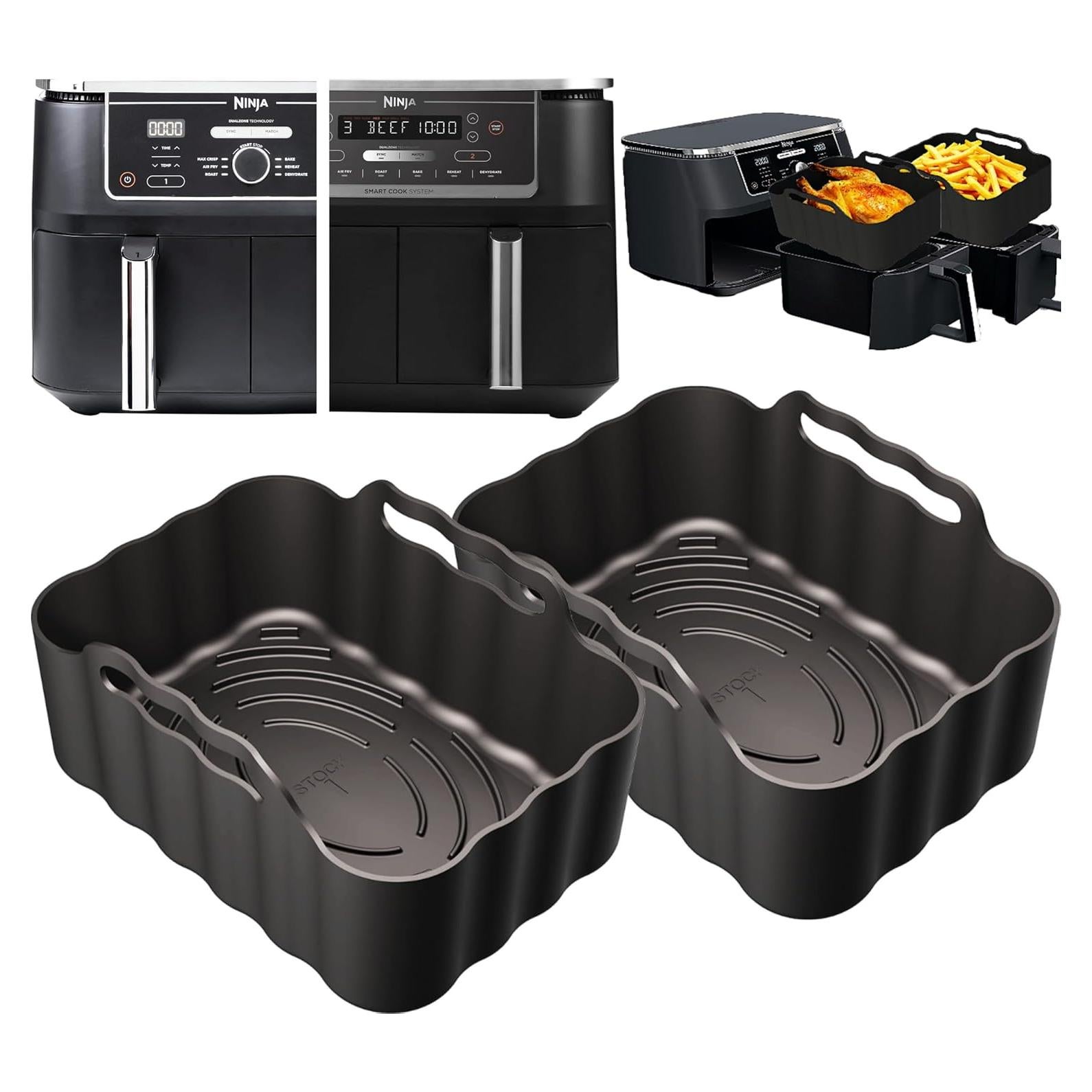 Forros de Silicona Ninja DZ550/DZ401 10QT - 2 Piezas