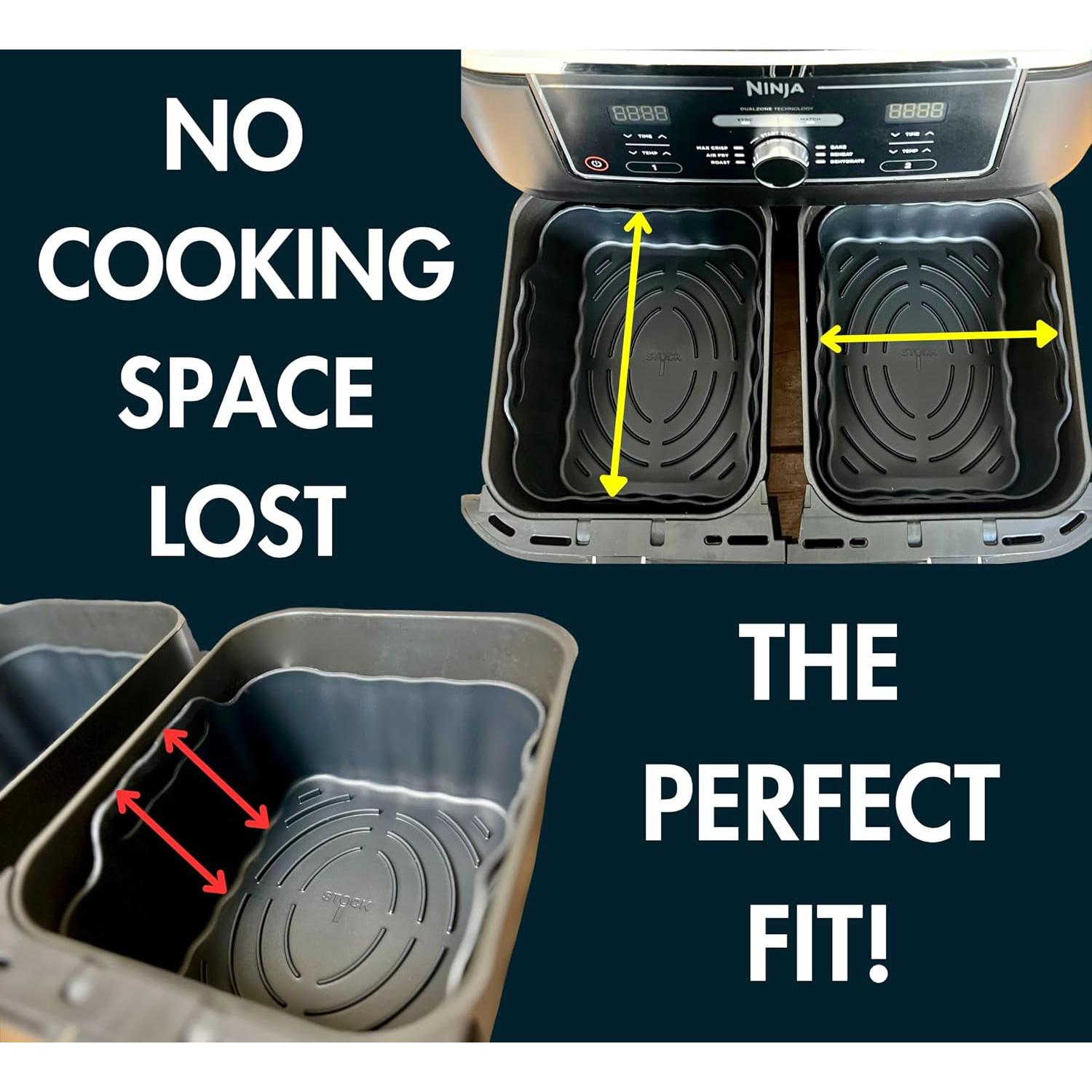 Forros de Silicona Ninja DZ550/DZ401 10QT - 2 Piezas