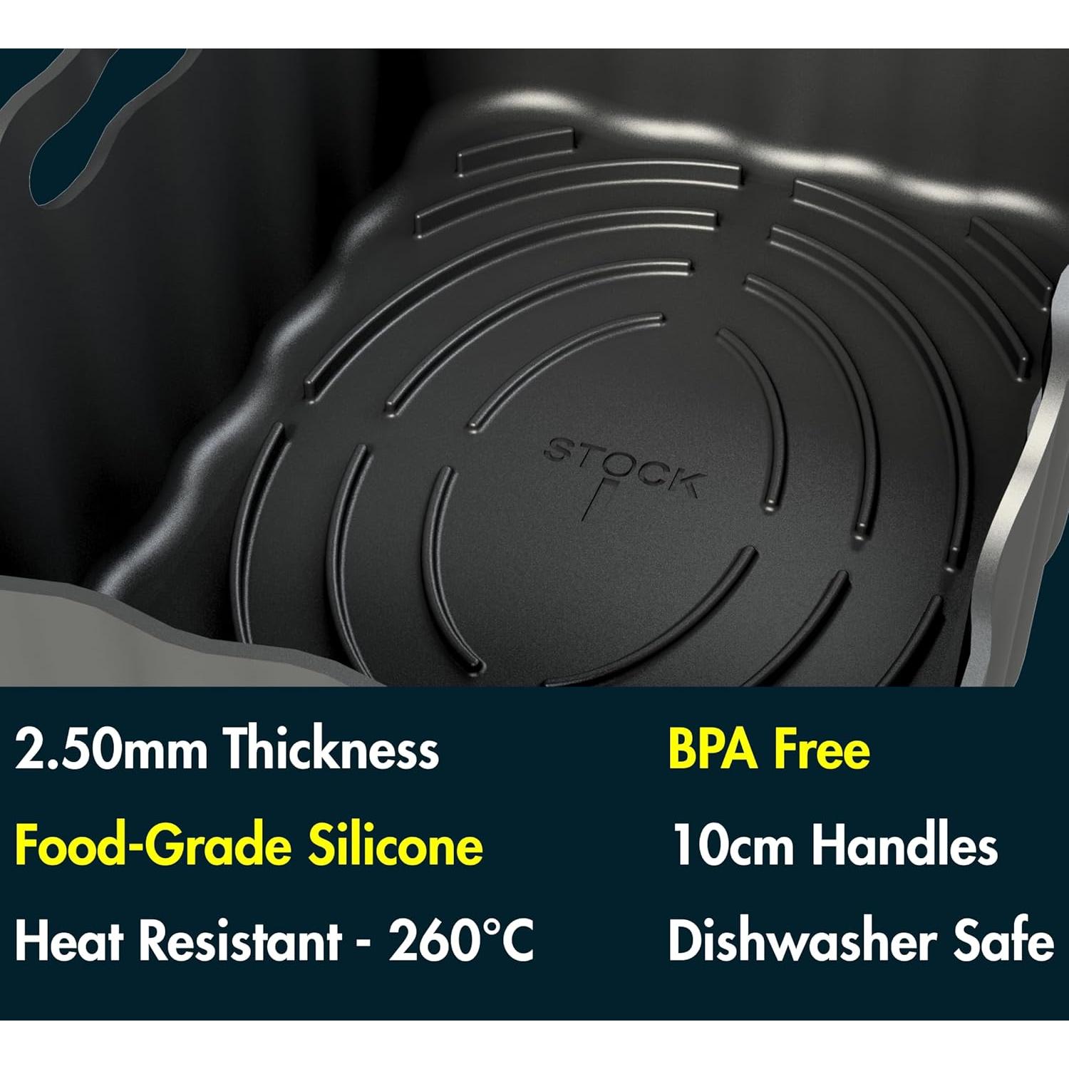 Forros de Silicona Ninja DZ550/DZ401 10QT - 2 Piezas