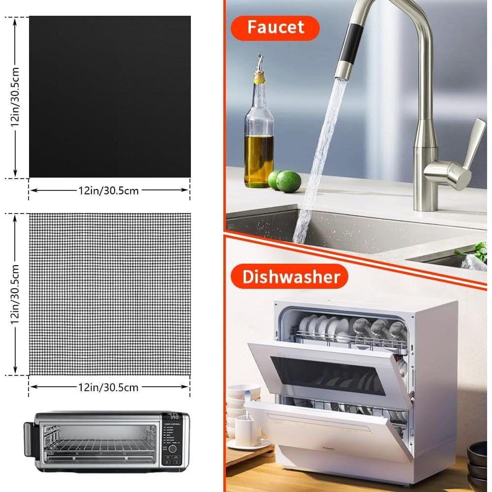Forros Reutilizables para Freidora de Aire UPOGDDY 30.48cm