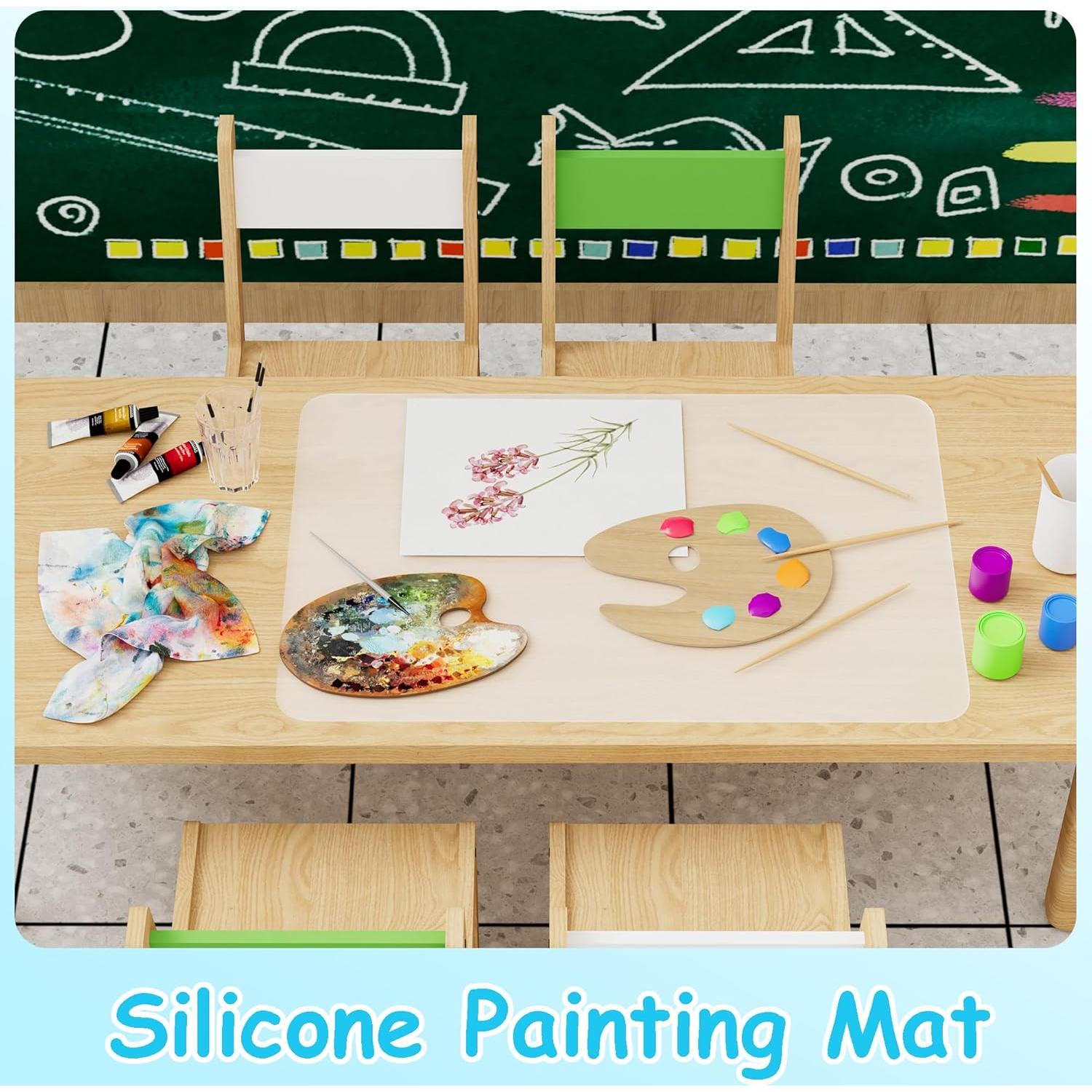 Alfombrillas de Silicona PABUSIOR 20x24 cm 4 Piezas