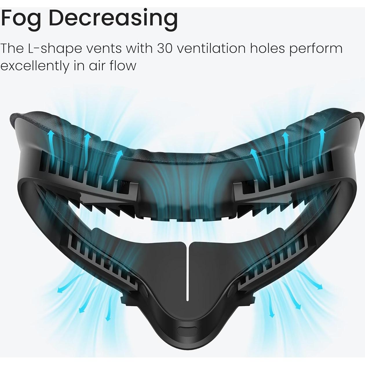 Almohadilla Facial KIWI design para Quest 2 con Espaciador