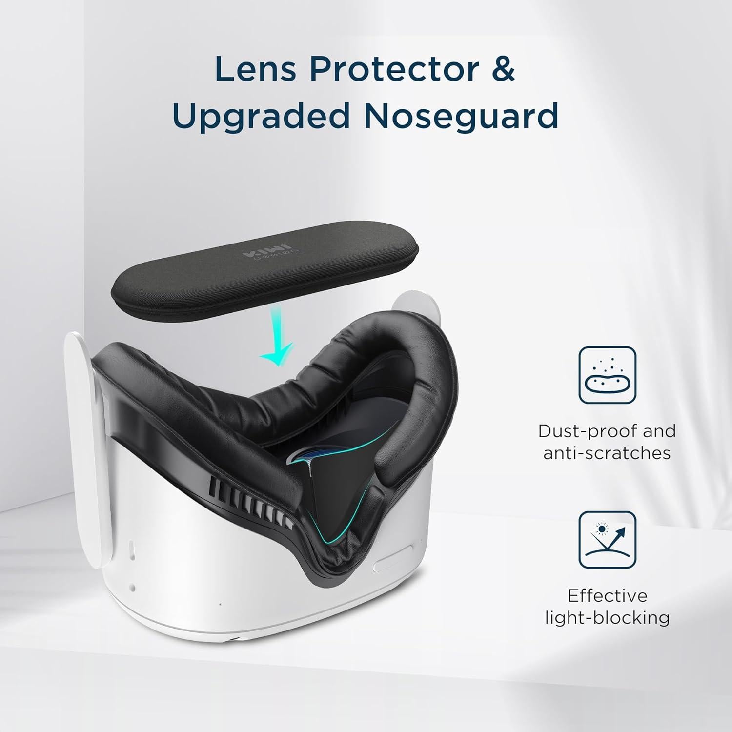 Almohadilla Facial KIWI design para Quest 2 con Espaciador