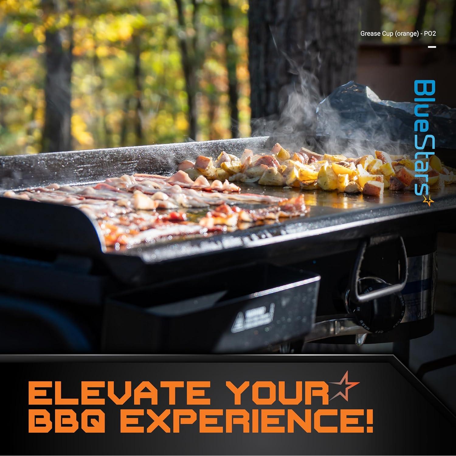 Funda de Silicona para Grasa BlueStars 2 Unidades 0.86L Naranja