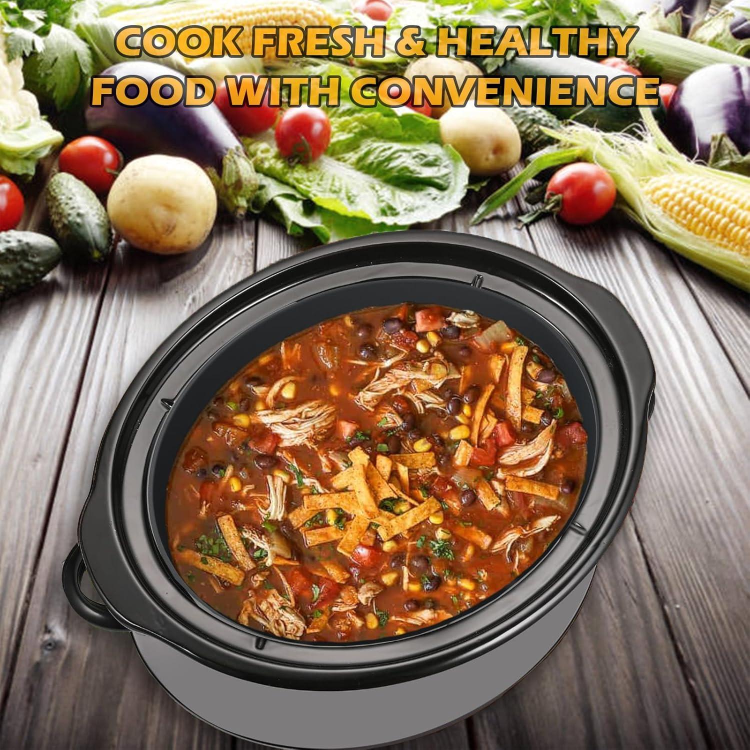 Forro de Silicona FROVEN para Olla de Cocción Lenta 6QT